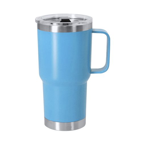 azul claro Taza Térmica Paster