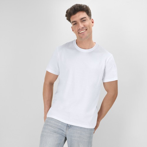 T-Shirt Adulte Blanc Seiyo - 2