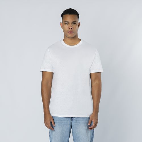 white Camiseta Adulto Blanca Seiyo