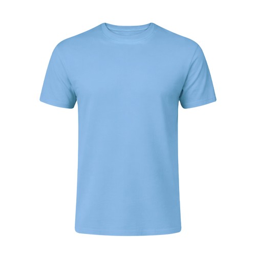 azul claro Camiseta Adulto Color Seiyo