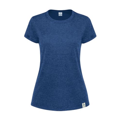 blue Camiseta Mujer Bandul