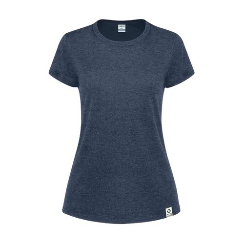 azul marino Camiseta Mujer Bandul