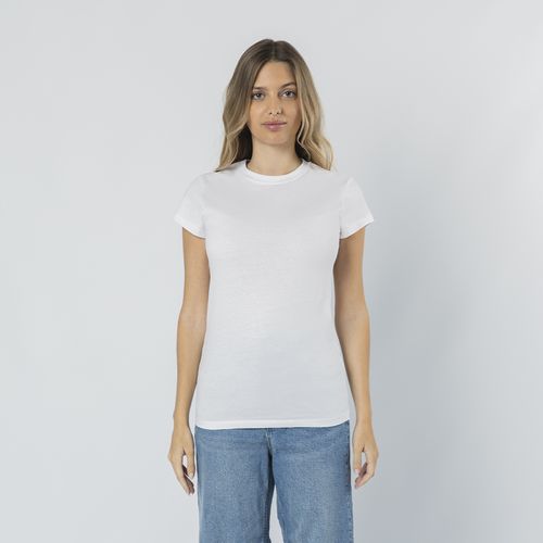 CAMISETA MUJER BLANCA SEIYO
