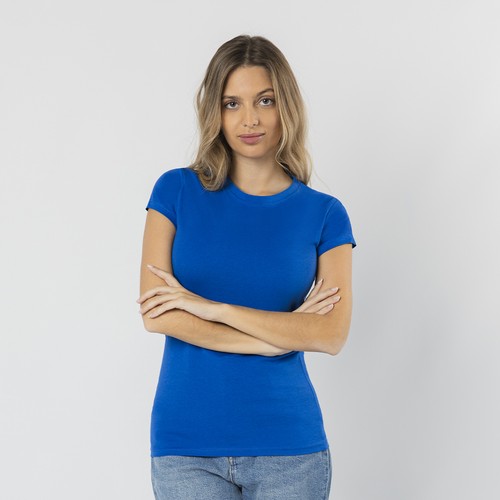 green Camiseta Mujer Color Seiyo