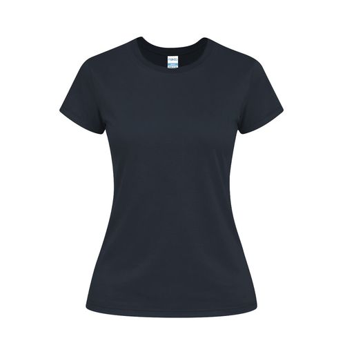 azul marino oscuro Camiseta Mujer Color Seiyo