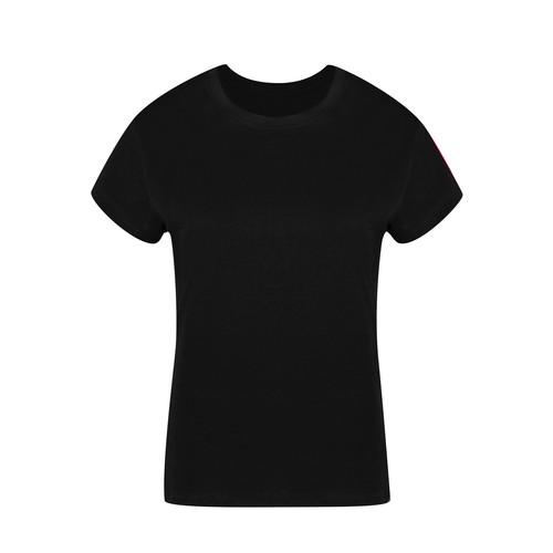 black Camiseta Mujer Color Seiyo