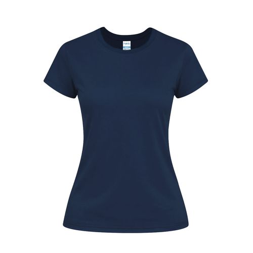 azul marino Camiseta Mujer Color Seiyo