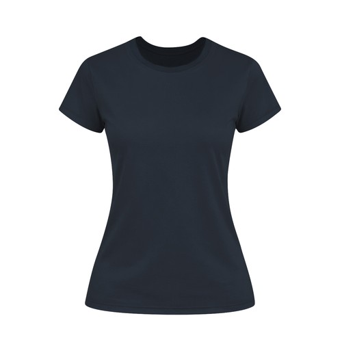 azul marino oscuro Camiseta Mujer Color Seiyo