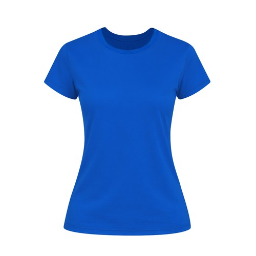 blue Camiseta Mujer Color Seiyo