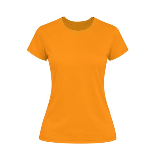 dorado Camiseta Mujer Color Seiyo