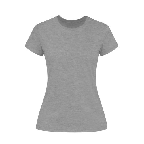 gray Camiseta Mujer Color Seiyo