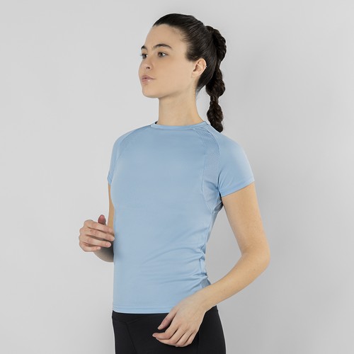 azul claro Camiseta Mujer Tecnic Sappor