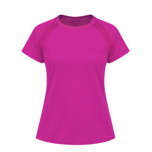 fucsia Camiseta Mujer Tecnic Sappor