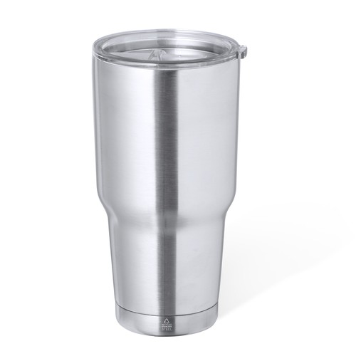 plateado Vaso Térmico Atinger