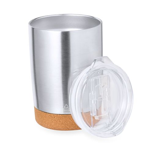 plateado Vaso Térmico Sarski