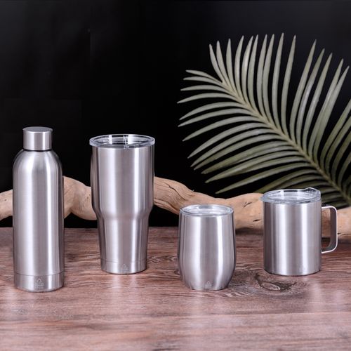 plateado Vaso Térmico Yarton