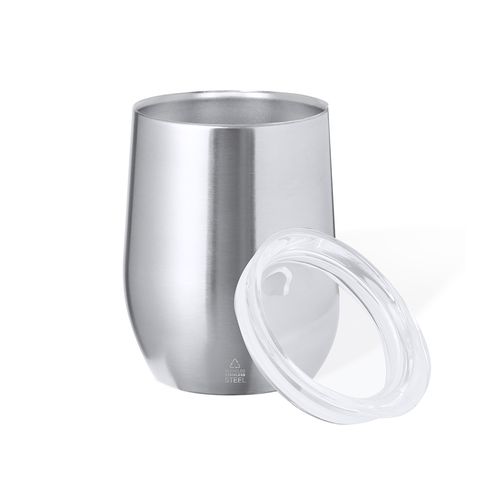 plateado Vaso Térmico Yarton