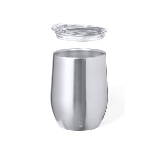 plateado Vaso Térmico Yarton