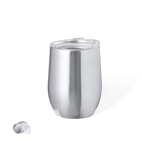 plateado Vaso Térmico Yarton