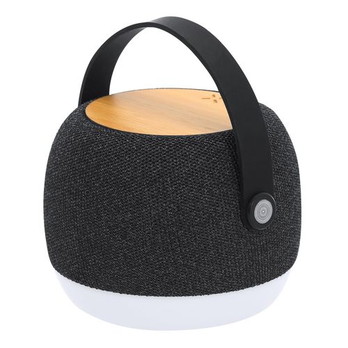 black Altavoz Cargador Sprit
