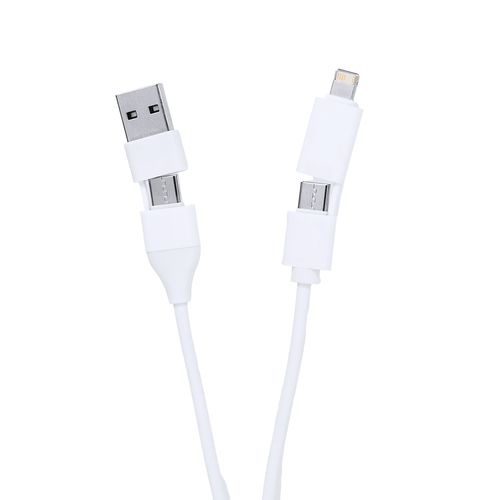 plateado Puerto USB Cargador Leony