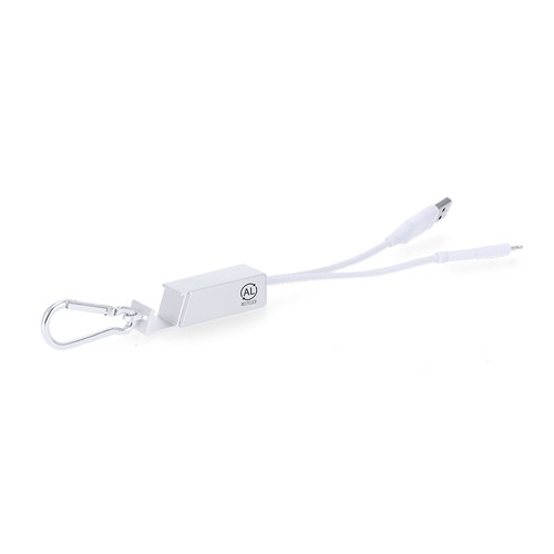 plateado Puerto USB Cargador Leony