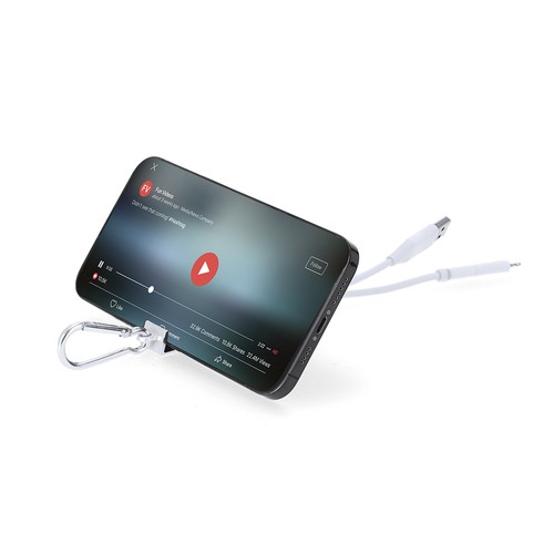 plateado Puerto USB Cargador Leony
