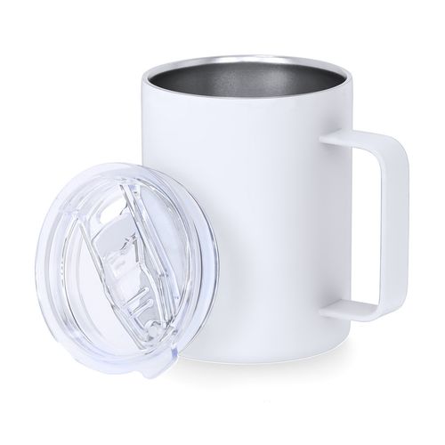white Taza Térmica Adelax