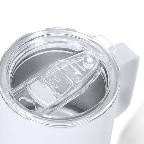 white Taza Térmica Adelax