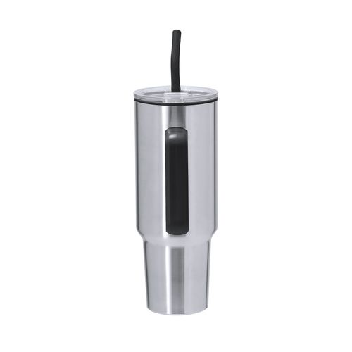 plateado Taza Térmica Lansin