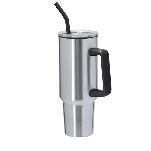 plateado Taza Térmica Lansin