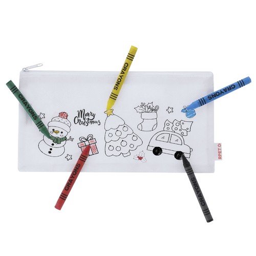 white Estuche Flemenk