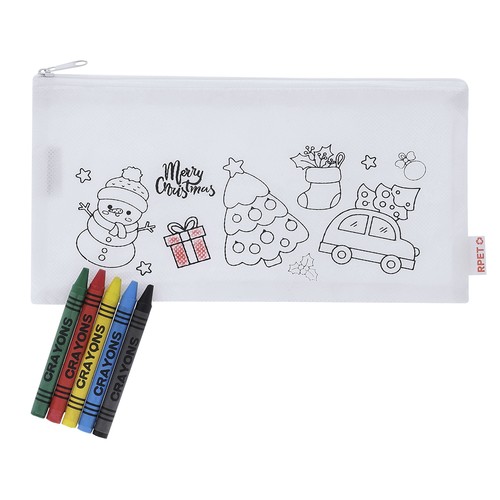 white Estuche Flemenk