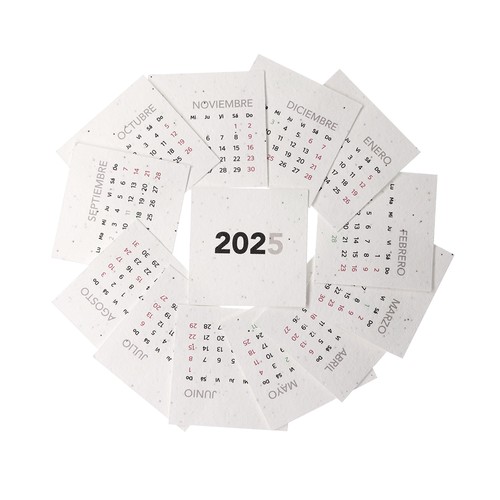Calendrier Bureau Ensemencé Krily - 6