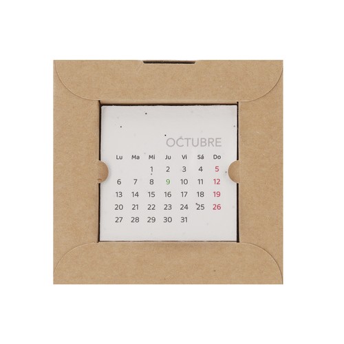 Calendario Sobremesa Semilla Krily
