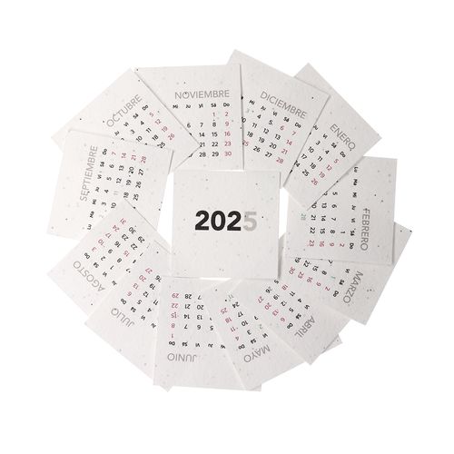 Calendrier Bureau Ensemencé Krily