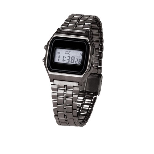 plateado oscuro Reloj Busnor