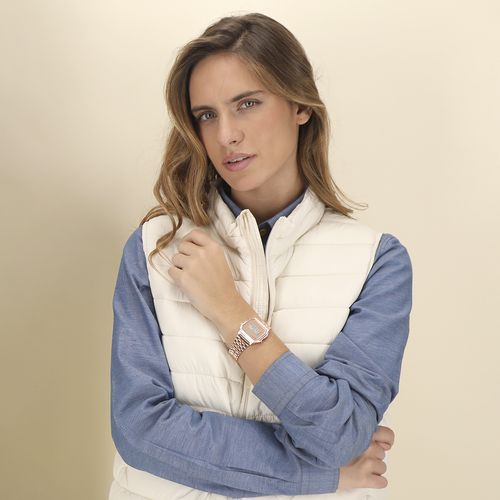 plateado oscuro Reloj Busnor