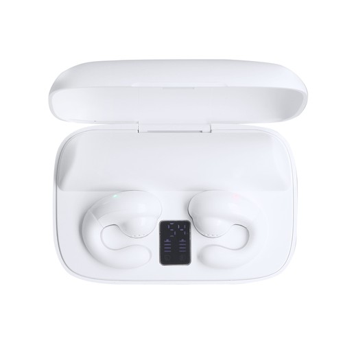 white Auriculares Power Bank Haxel
