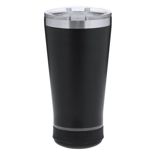 black Vaso Térmico Altavoz Tandix