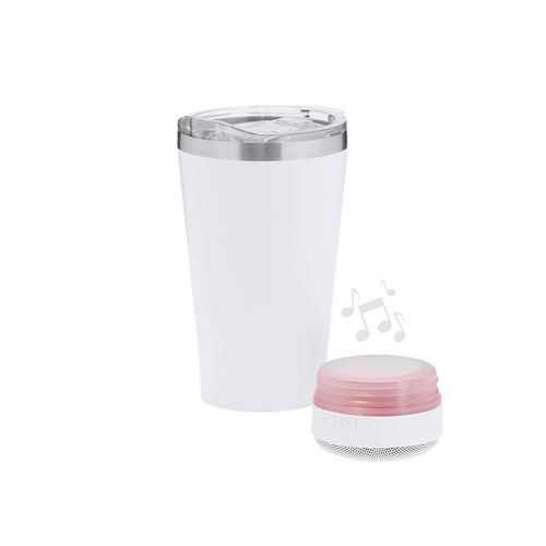 black Vaso Térmico Altavoz Tandix