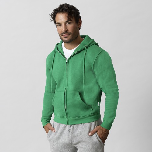 Sudadera Adulto Capucha + Cremallera Walder