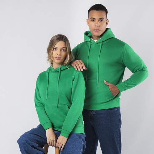 black Sudadera Adulto con Capucha Dretius