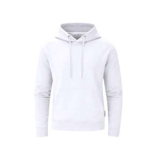 white Sudadera Adulto con Capucha Dretius
