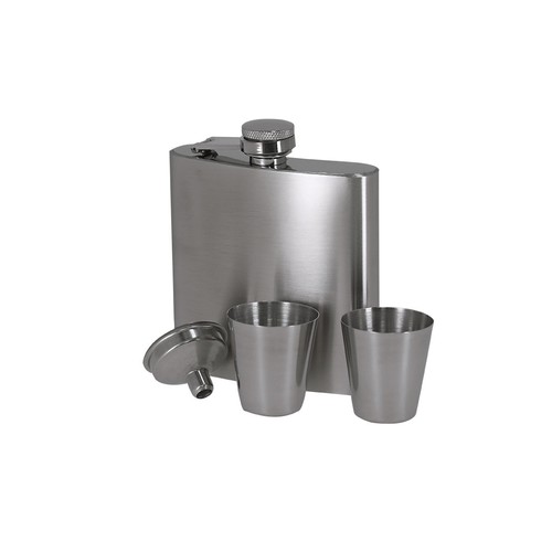 plateado Set Petaca Almaz