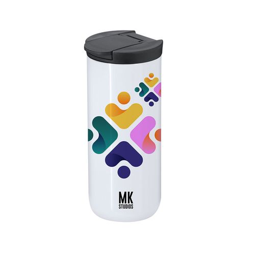 white Vaso Térmico Sublimación Lyrena