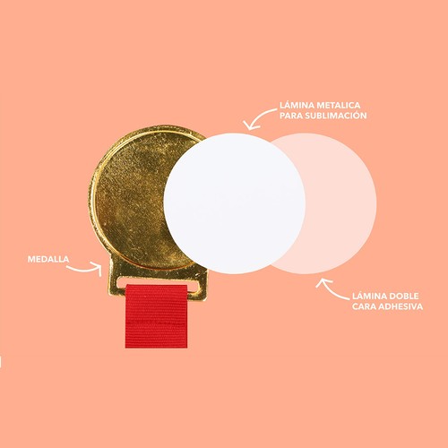 Médaille Sublimation Aviana - 5