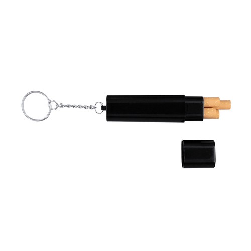 black Estuche Tabaco Llavero Jiyane