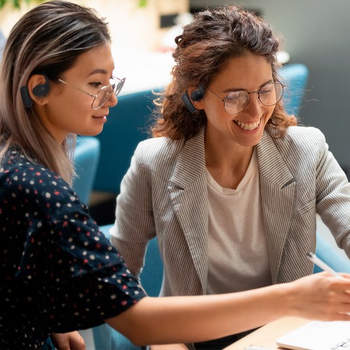 black Auricular Traductor Vixlan