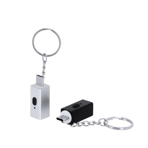 black Encendedor Eléctrico Llavero Parris